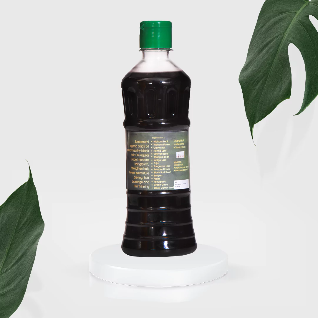 Sembaruthi Organic Black Hair Oil