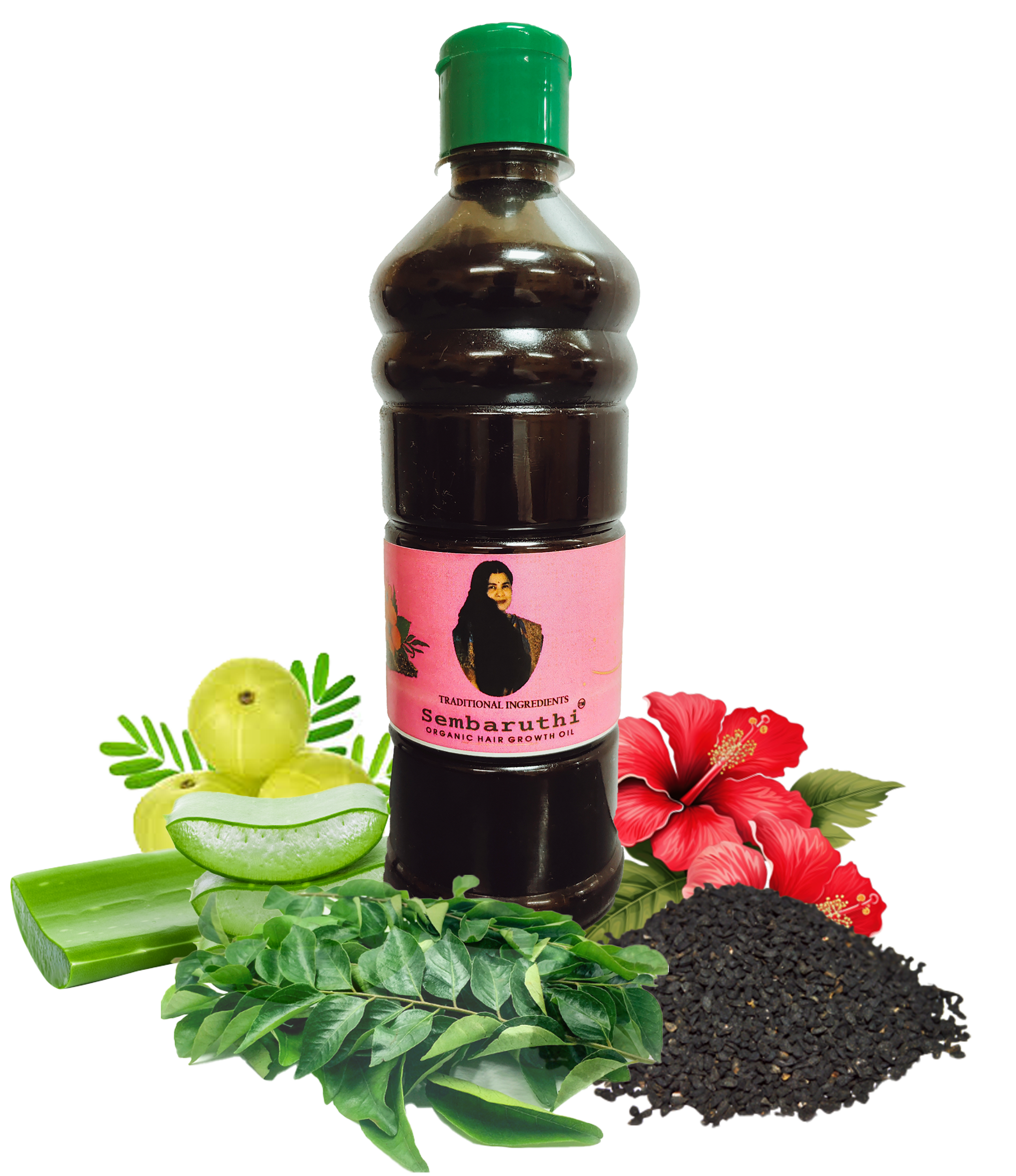 Sembaruthi Herbal Hair Growth Oil (500ml)