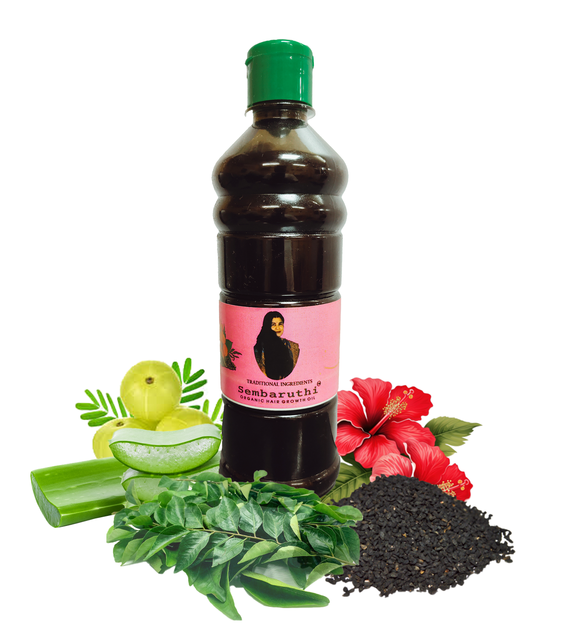Sembaruthi Herbal Hair Growth Oil (200ml)